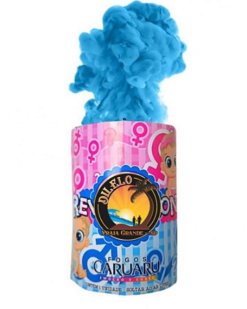 Fumaça Azul Chá Revelação