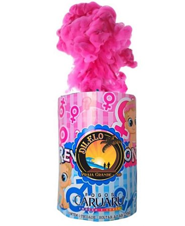Fumaça Rosa Chá Revelação
