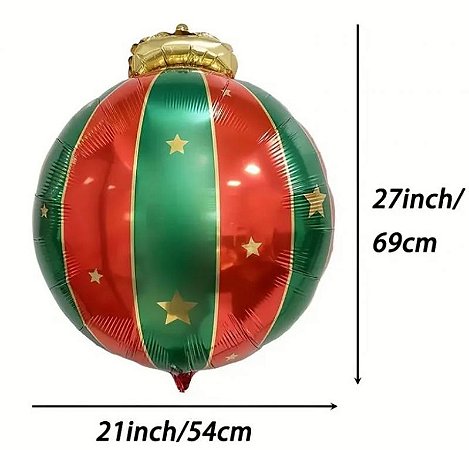 Balão Bola de Natal