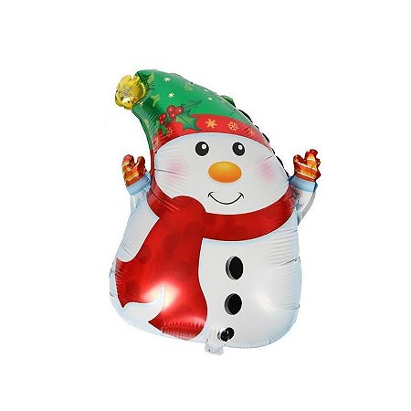 Balão boneco de neve 70cm