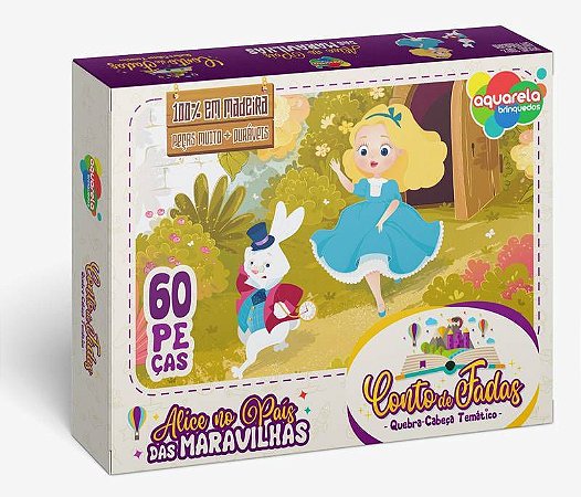 Jogo Quebra Cabeça Onde Vivem Os Animais - Madeira Mdf - 32 Peças único no  Shoptime