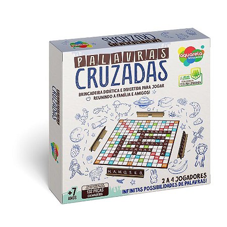 Jogo Palavras Cruzadas Pais e Filhos