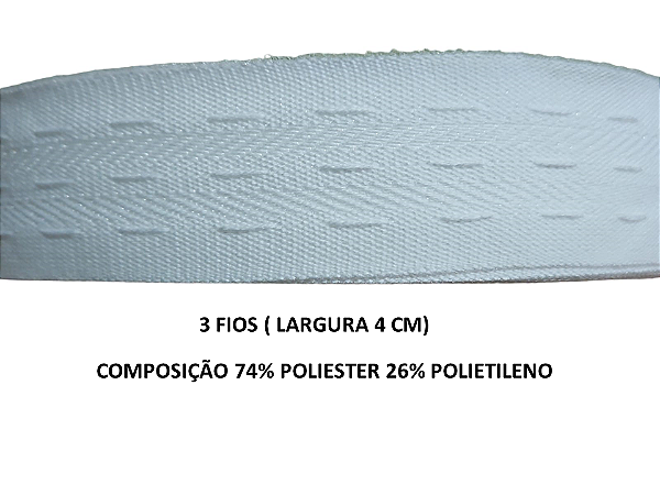 FRANZIDOR 3 FIOS POLIPROPILENO - ROLO C/ 50 ML