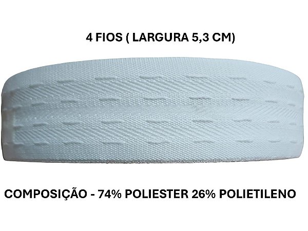 FRANZIDOR 4 FIOS POLIPROPILENO - ROLO C/ 50 ML