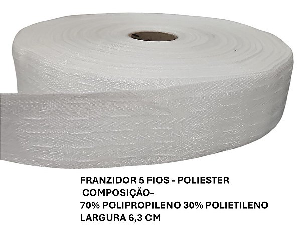 FRANZIDOR 5 FIOS POLIPROPILENO - ROLO C/ 50 ML