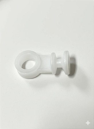 DESLIZANTE WAVE DUPLA FIXAÇÃO - BRANCO - 1.000 UNIDADES