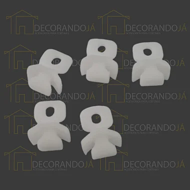 TERMINAL MAXI PLÁSTICO - BRANCO - UNIDADE