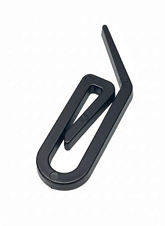 GANCHO DESLIZANTE - WAVE - PRETO - 1.000 UNIDADES