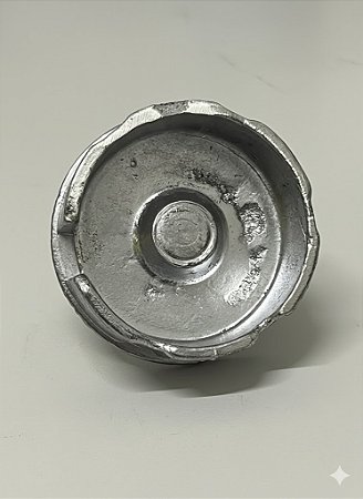 BUCHA D80 ALUMINIO COM PINO - 1 UNIDADE