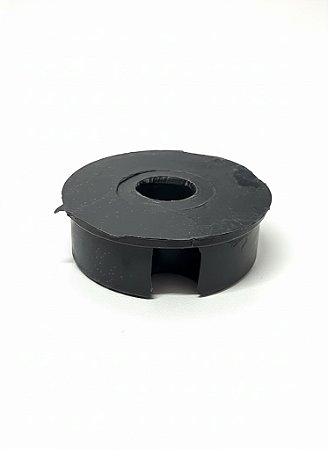 BUCHA D60 PLÁSTICA COM FURO - 4 UNIDADES