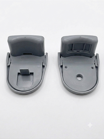 Kit Comando para Persiana/ Cortina Rolo - 38 - Linha Plus - Cor Cinza - PACOTE COM 50 UNIDADES