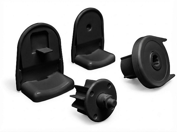 Kit Comando para Persiana/ Cortina Rolo - 28 - Linha Plus - Cor Preto - PACOTE COM 100 UNIDADES