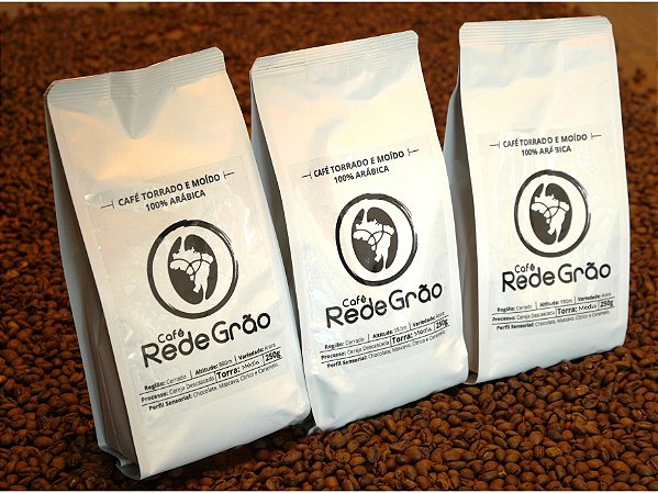 Café Moído na Torra Média (3 Unidades)