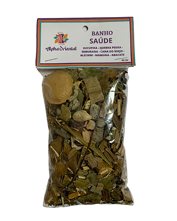 Banho de Ervas Naturais Saúde 45gr