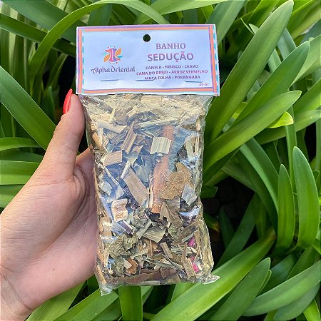 Banho de Ervas Naturais Sedução (Unidade)
