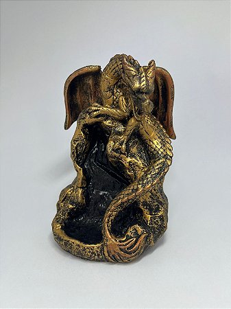 Incensário Cascata Dragão 15cm