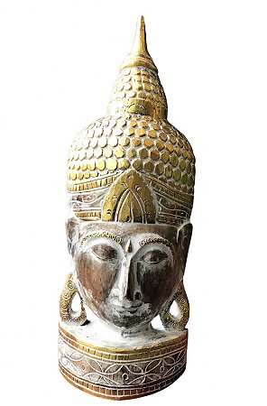 Máscara de Buda com Base 75cm