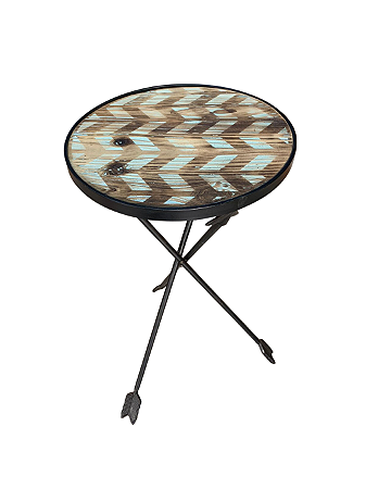Mesa Decorativa de Flechas