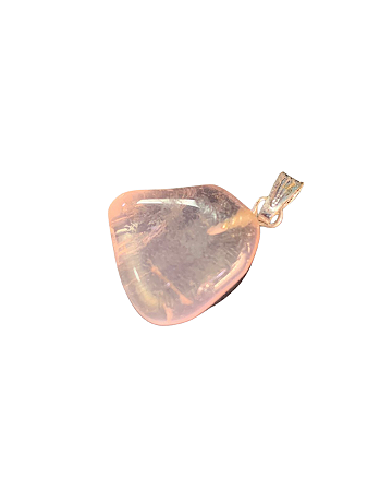 Pingente Quartzo Rosa