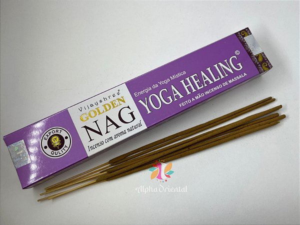 Incenso Golden Nag Yoga Healing