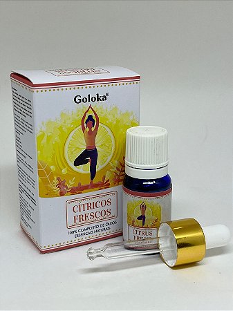 Blend de Óleos Essenciais Cítricos Frescos - Goloka