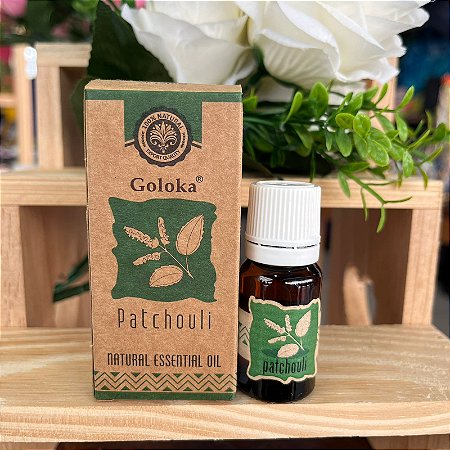 Óleo essencial natural goloka - patchouli 10ml
