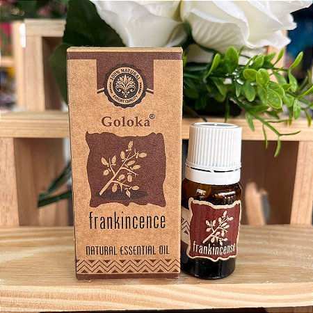 Óleo essencial natural goloka - frankincense (olíbano)
