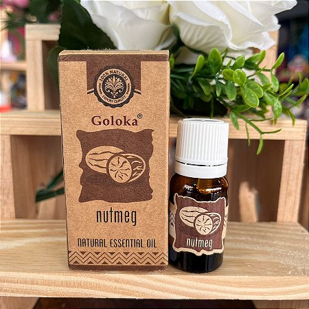 Óleo Essencial Indiano Blend Goloka Nós-Moscada Nutmeg 10 ml