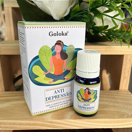 Blend Óleo Essencial Goloka Anti Depression Depressão com 10ml