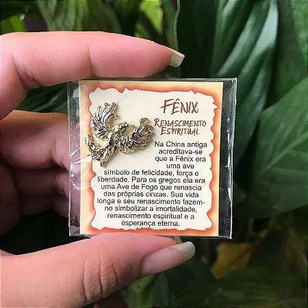 Mini Talismã da Sorte Fênix