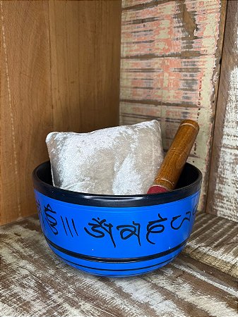 Tigela Tibetana Indiana - Azul