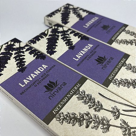 Incenso Lavanda - Nirvana (Unitário)