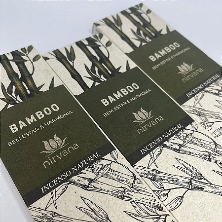 Incenso Bamboo - Nirvana (Unitário)