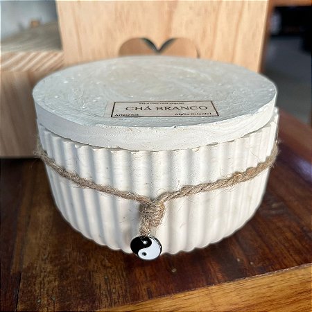 Vela Aromática - Chá Branco 100h