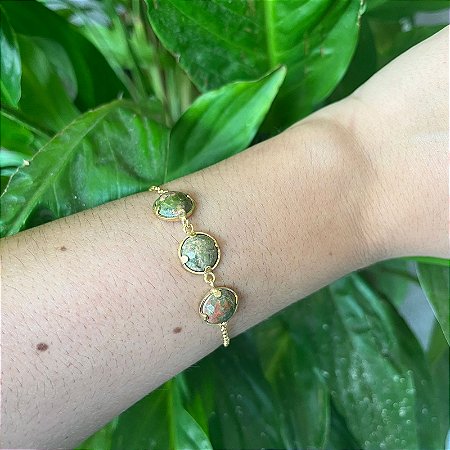 Bracelete Unakita - Equilíbrio Emocional, Visão Psíquica, Antidepressiva e Gravidez Saudável