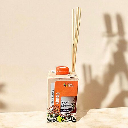 Difusor de Varetas 250ml - Sândalo
