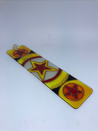 Incensário Estrela de Vidro