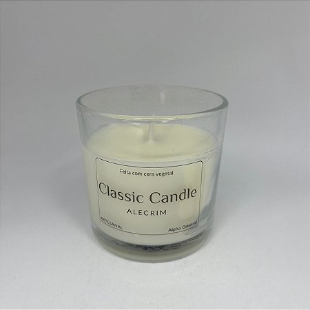 Vela Aromática Classic - Alecrim