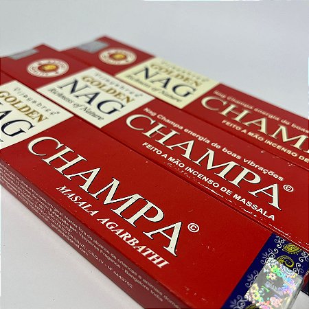 Incenso Golden Nag Champa - Boas vibrações