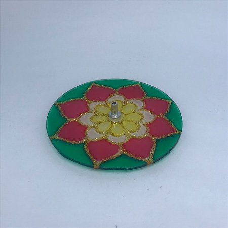 Incensário de Vidro P - Mandala