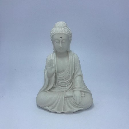 Buda Tibetano em Marmorite - Benção