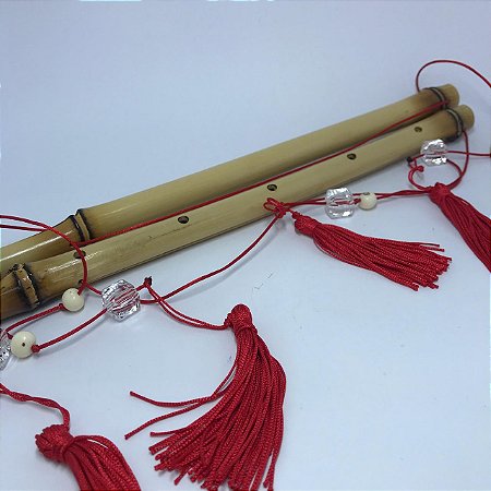 Flauta de Bambu do Feng Shui  G - 2Un