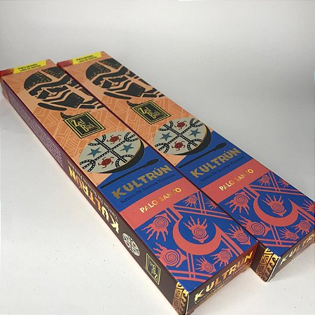 Incenso Kultrún Palo Santo - Limpeza e Purificação