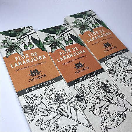 Incenso Flor de Laranjeira - Nirvana (Unitário)