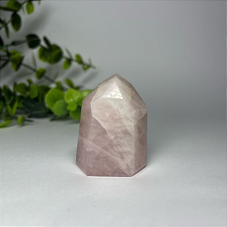 Ponta de Quartzo Rosa - Amor Incondicional, cura interior e paz