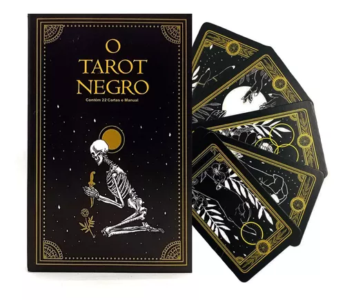 O Tarot Negro com 22 Cartas