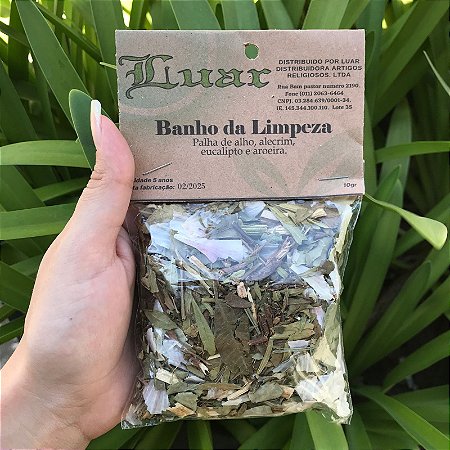 Banho de Ervas Naturais - Limpeza