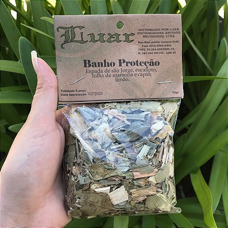 Banho de Ervas Naturais - Proteção