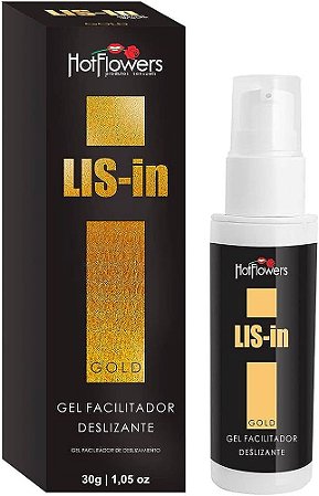 GEL LUBRIFICANTE FACILITADOR LIS-IN HOT GOLD