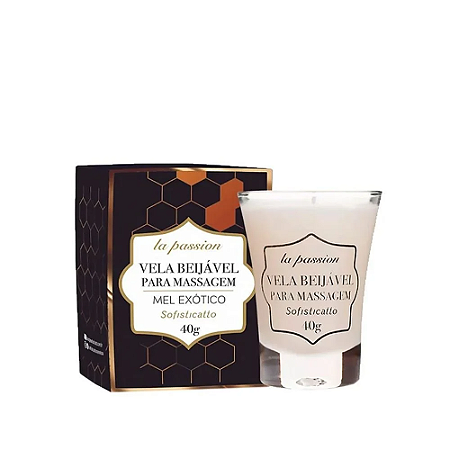 VELA PARA MASSAGEM MEL EXÓTICO